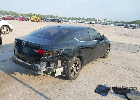 2022 Nissan Sentra Sv Xtronic Cvt из США, поврежденный, VIN 3N1AB8CVXNY259373